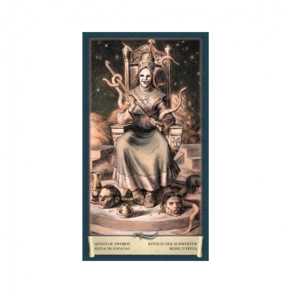 Гральні карти Scarabeo Таро Чорний Гримуар (Dark Grimoire Tarot) (EX163MU) — фото 4