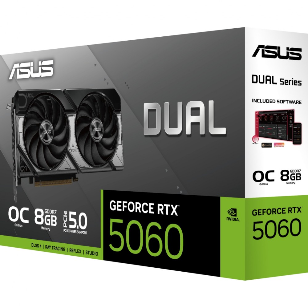 Відеокарта ASUS GeForce RTX 5060 8192Mb DUAL OC (DUAL-RTX5060-O8G) — фото 7