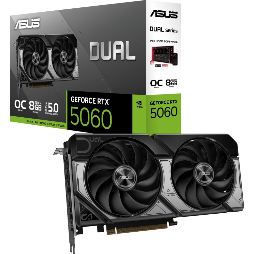 Відеокарта ASUS GeForce RTX 5060 8192Mb DUAL OC (DUAL-RTX5060-O8G) — фото 8