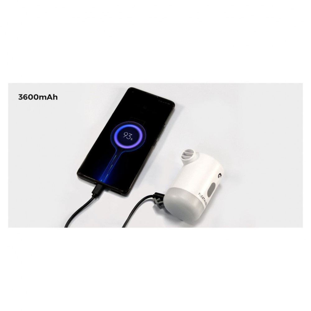 Ліхтар Flextail Max Pump 2 Pro з функцією насосу та powerbank чорний (MP2P4000-BK-i) — фото 12