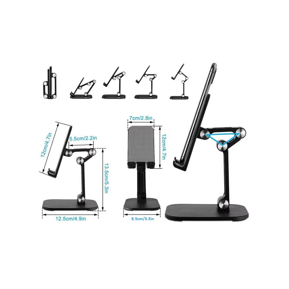 Підставка до планшета Dynamode smartphones/tablets 4-13 inches (PH-Stand-02 black) — фото 9