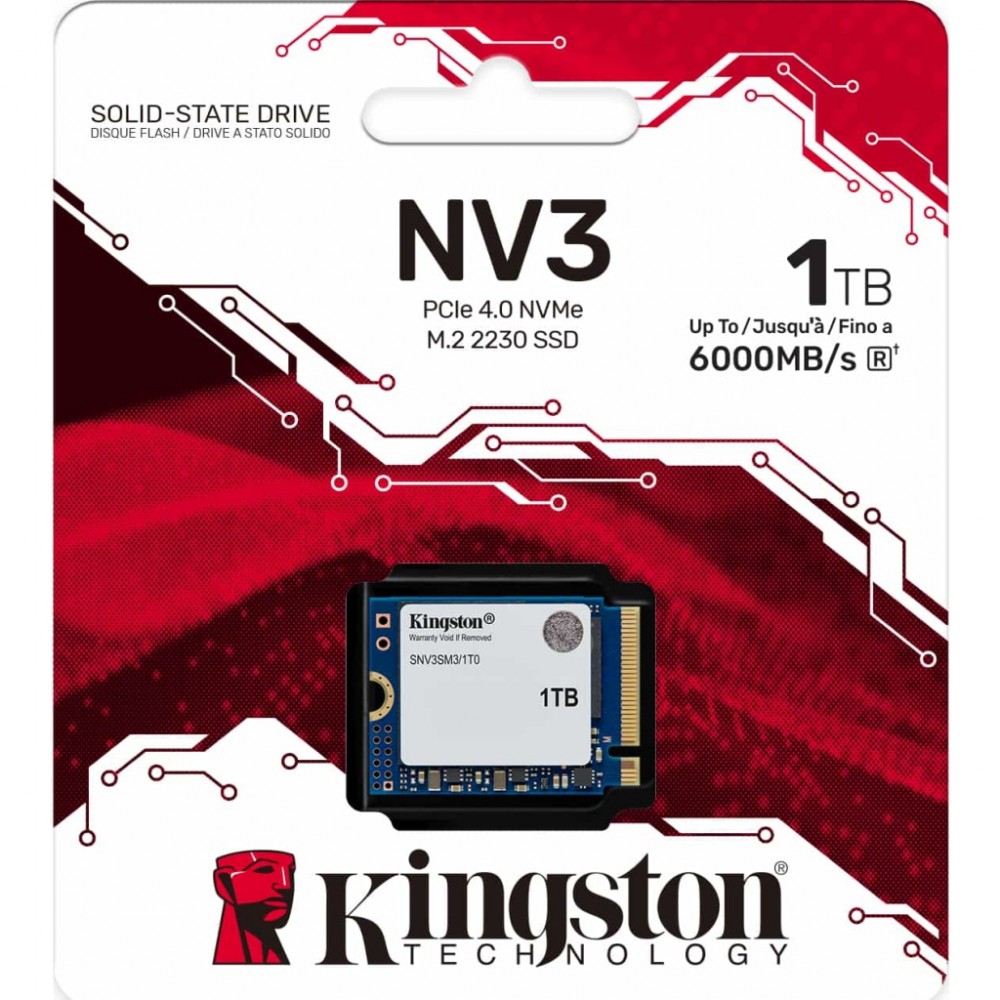 Накопичувач SSD M.2 2230 1TB NV3 Kingston (SNV3SM3/1T0) — фото 3