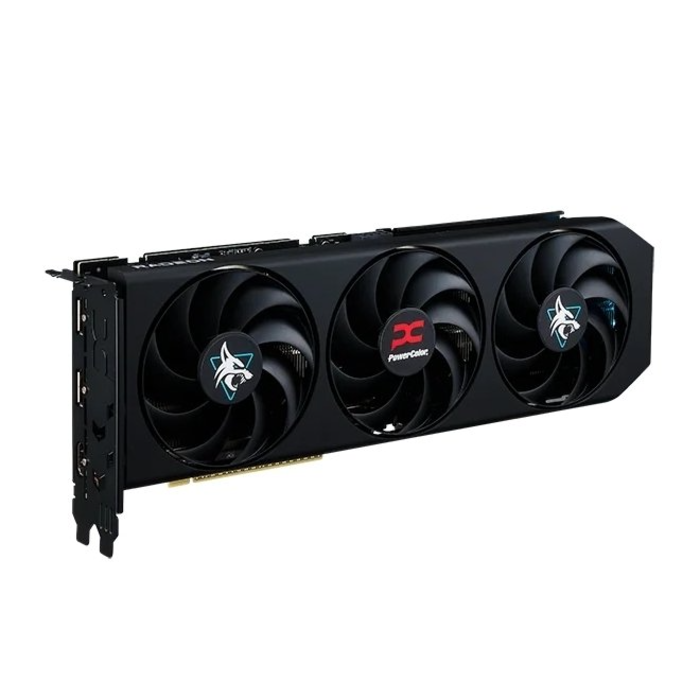 Відеокарта PowerColor Radeon RX 9060 XT 16384Mb Hellhound (RX9060XT 16G-L/OC) — фото 3