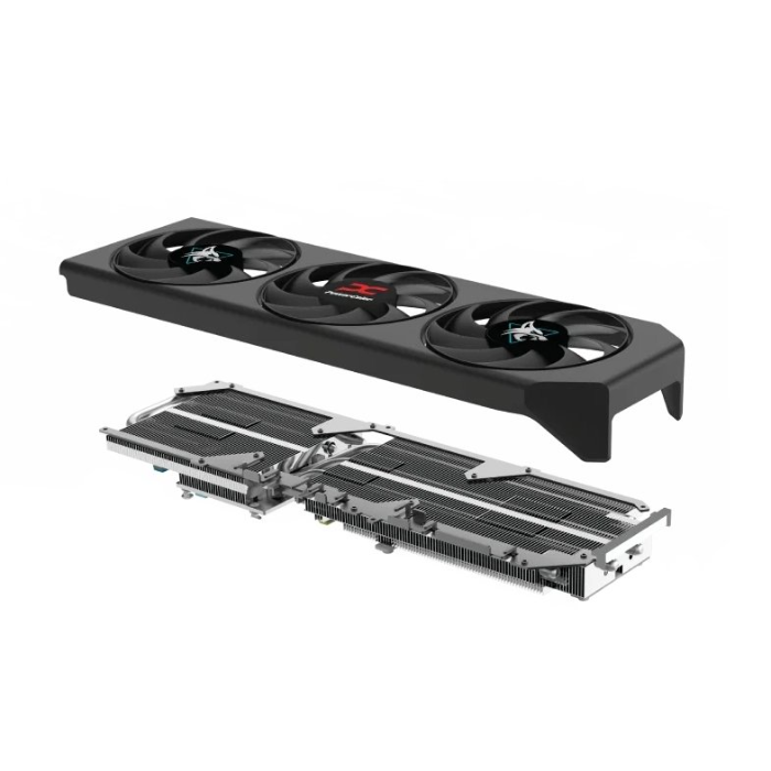 Відеокарта PowerColor Radeon RX 9060 XT 16384Mb Hellhound (RX9060XT 16G-L/OC) — фото 7