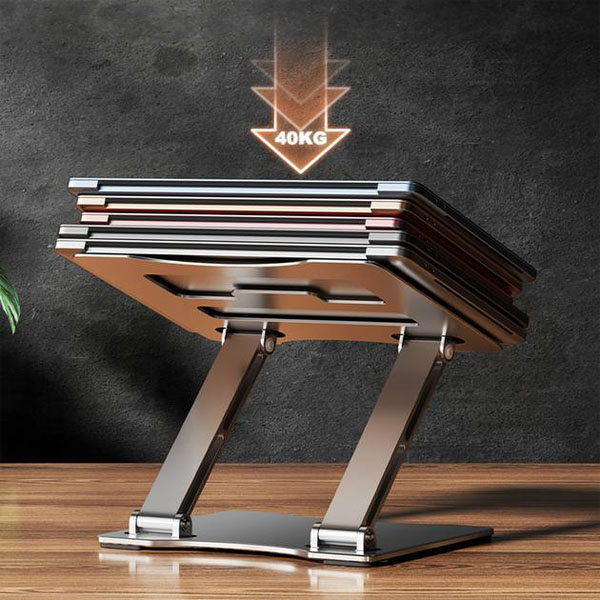 Підставка для ноутбука Rtako RS-CP75A Dual-Layer Carbon Steel Laptop Stand (6930539527331) — фото 10