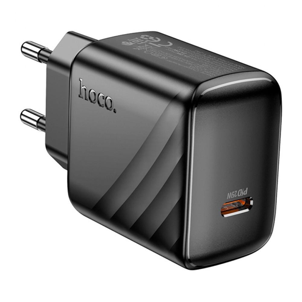Зарядний пристрій HOCO CS24A Puerto USB-C PD25W Black — фото 2