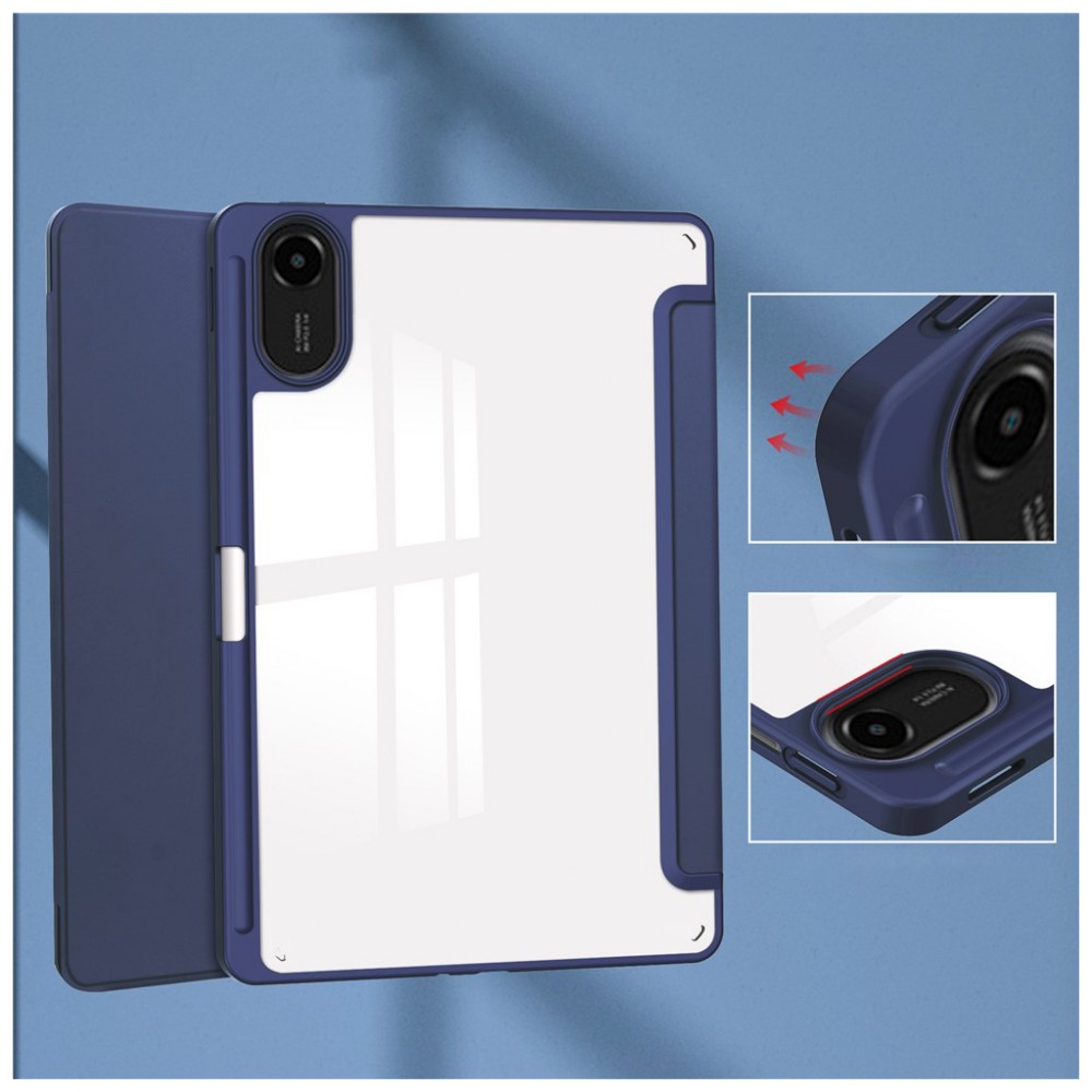 Чохол до планшета BeCover Soft Edge TPU Xiaomi Redmi Pad 2 11.0" Deep Blue (713657) — фото 4