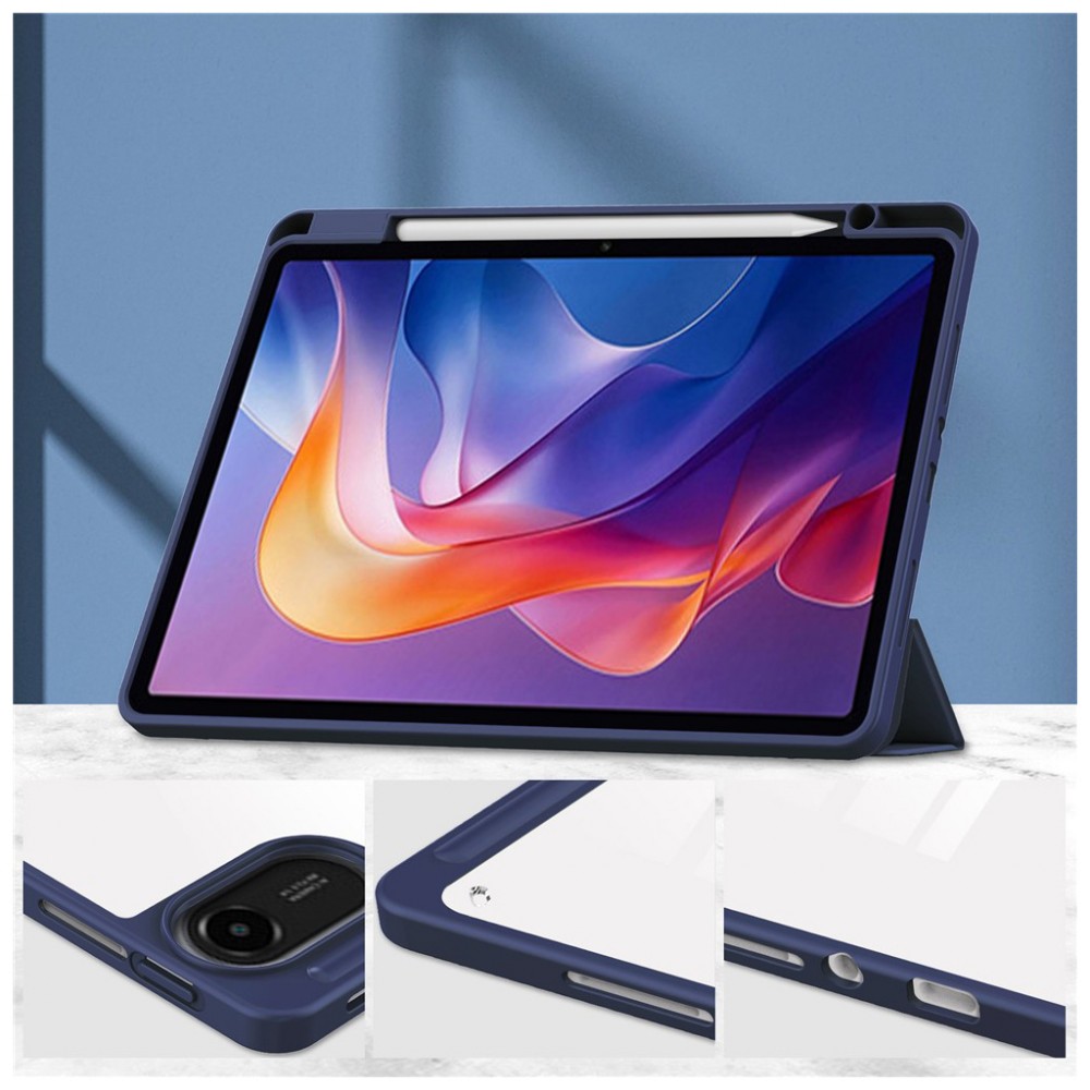 Чохол до планшета BeCover Soft Edge TPU Xiaomi Redmi Pad 2 11.0" Deep Blue (713657) — фото 7