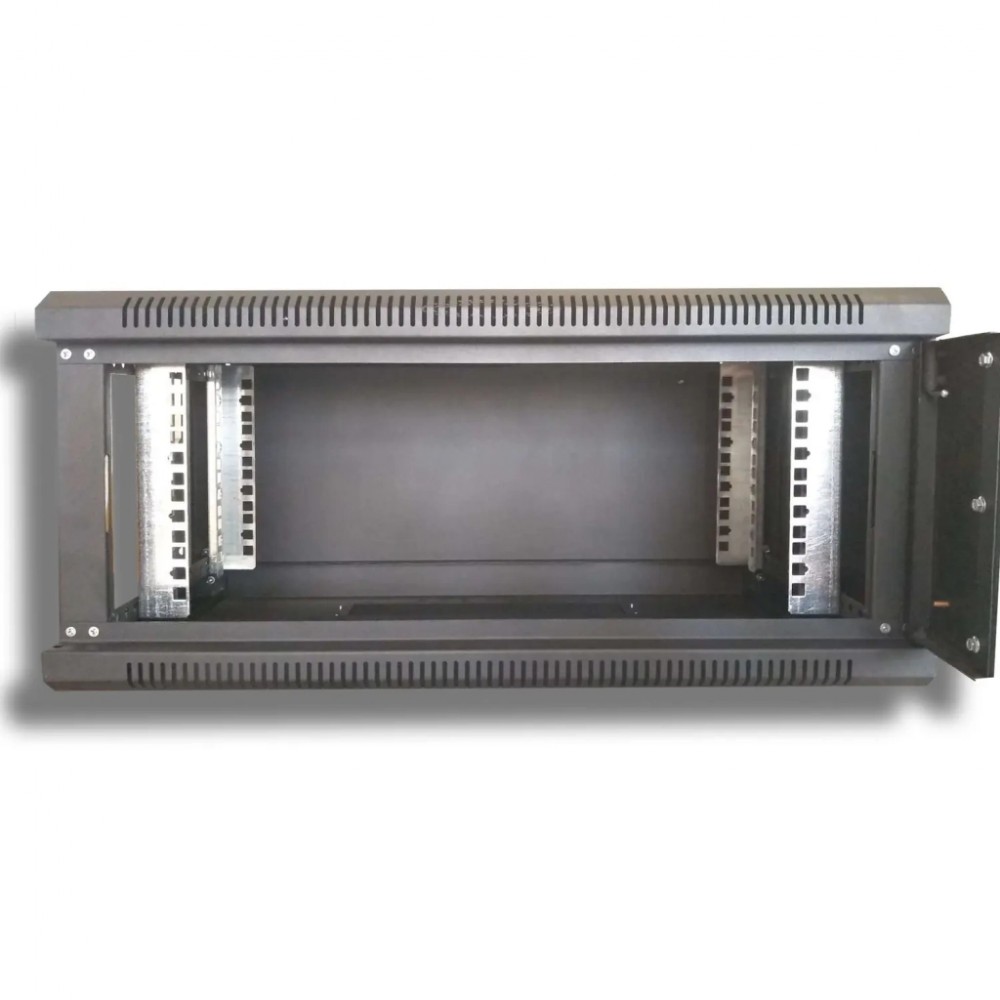 Шафа настінна Hypernet 4U 19" 600x350 (WMNC-350-4U-FLAT-BLACK) — фото 2