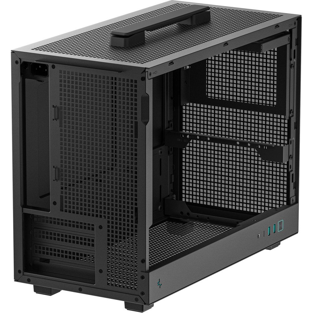 Корпус Deepcool CH160 Plus Black (R-CH160-BKNGM0-G) — фото 3