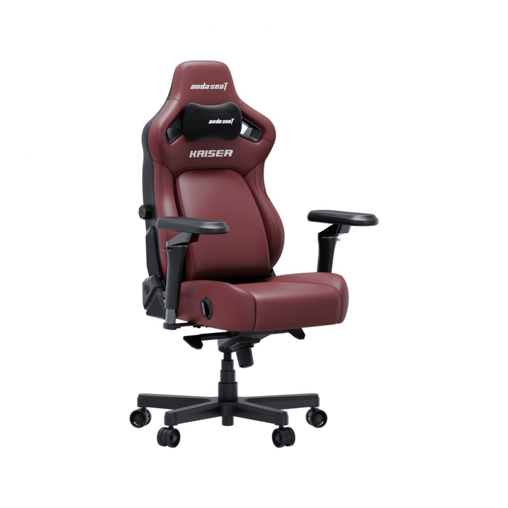 Крісло ігрове Anda Seat Kaiser 4 V2 PVC Size XL Maroon (AD12YDDC-XLL-20-A-PV/C-03) — фото 2
