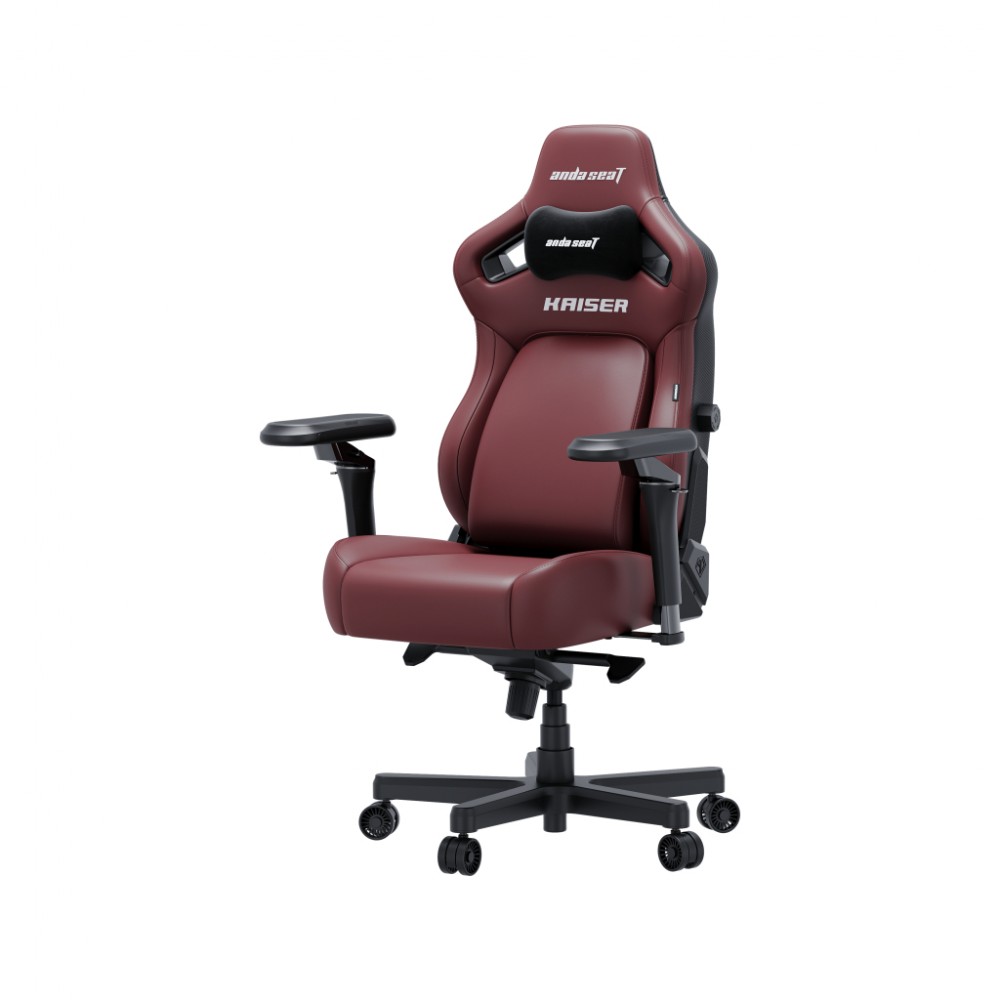 Крісло ігрове Anda Seat Kaiser 4 V2 PVC Size XL Maroon (AD12YDDC-XLL-20-A-PV/C-03) — фото 3