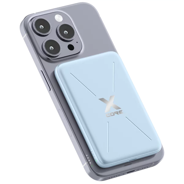 Батарея універсальна Proove X-Core 20W 5000mAh Sky blue (PNXC20010008) — фото 6