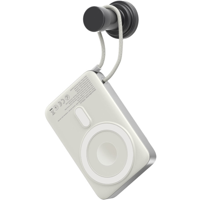 Батарея універсальна Sigma X-power SI10A8QL-MAG 10000mAh 22.5W MagSafe/PD/QC 2.0-3.1 Silver (4827798161012) — фото 5