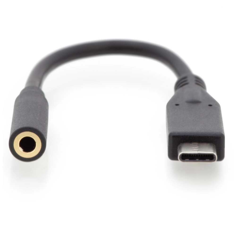 Перехідник USB-C M to 3.5mm F 0.2m Digitus (AK-300321-002-S) — фото 2