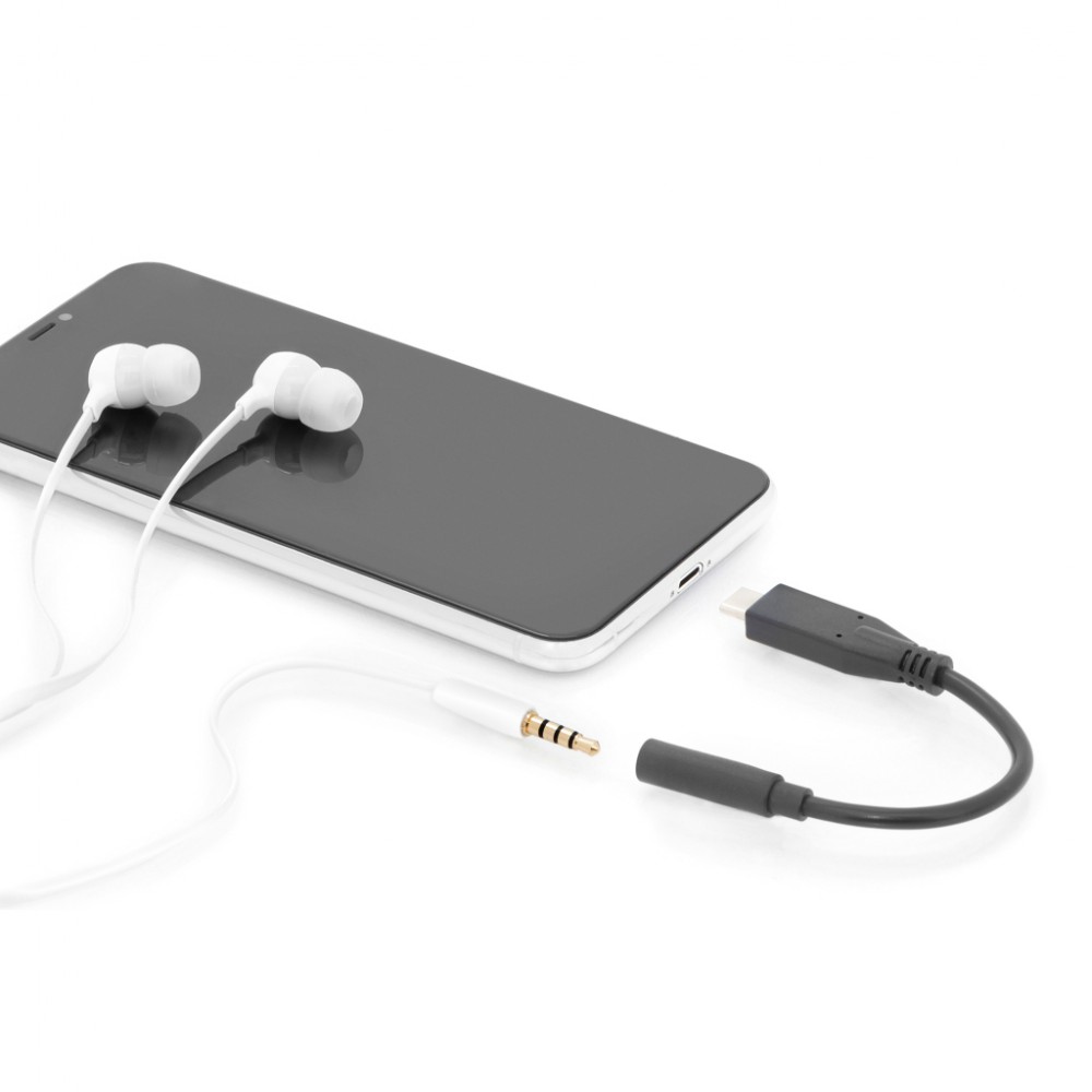 Перехідник USB-C M to 3.5mm F 0.2m Digitus (AK-300321-002-S) — фото 3