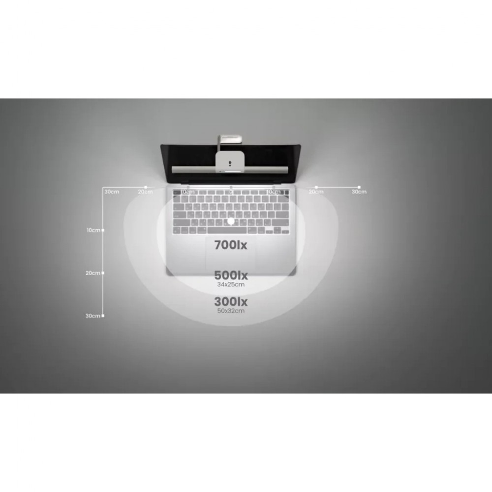 Настільна лампа BenQ Clip Laptop Bar (9H.W4EWT.ES5) — фото 8
