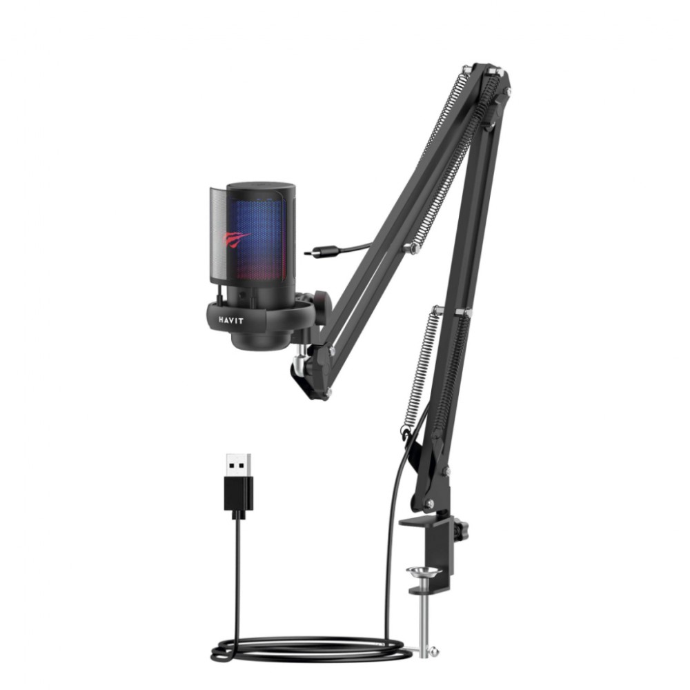 Мікрофон Havit HV-GK50 PRO USB RGB (HV-GK50 PRO) — фото 6