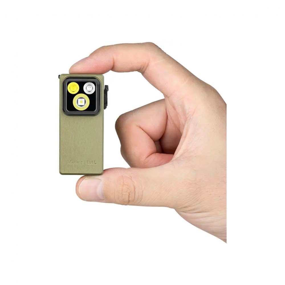 Ліхтар Olight Oclip Ultra Olive green (0.0000.3130) — фото 7