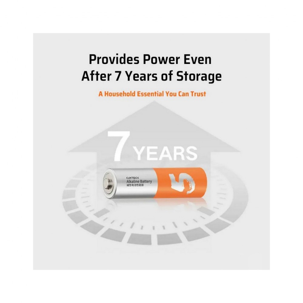 Батарейка CUKTECH AA rainbow alkaline battery * 24 (CUKAAB08CNCM) — фото 5