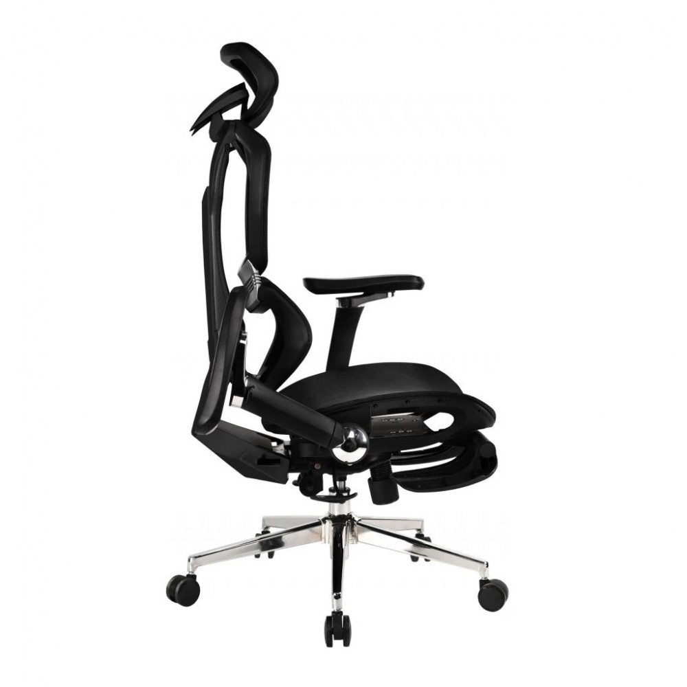Крісло ігрове GT Racer X-7002 Black (X-7002 Black/Black) — фото 4