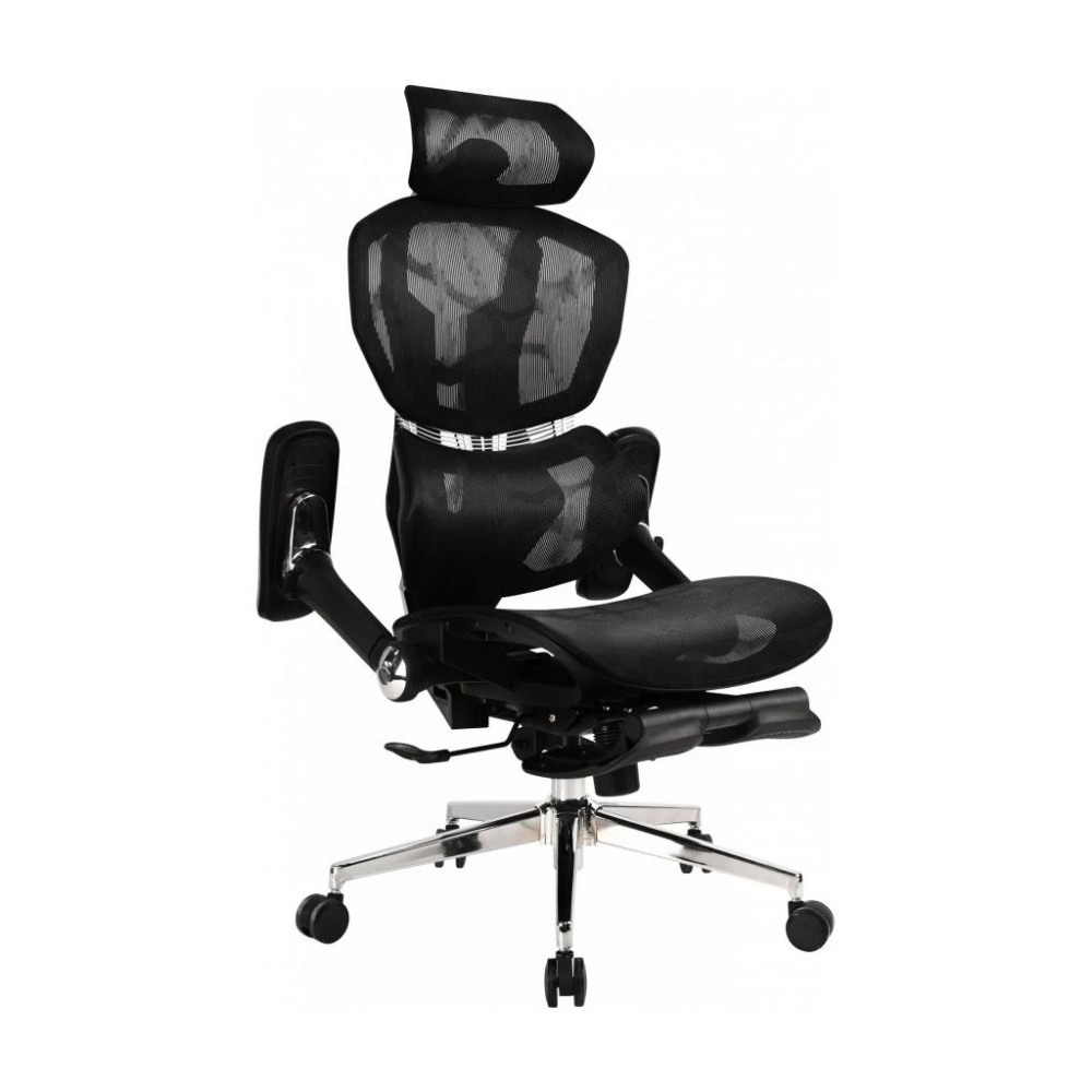 Крісло ігрове GT Racer X-7002 Black (X-7002 Black/Black) — фото 5
