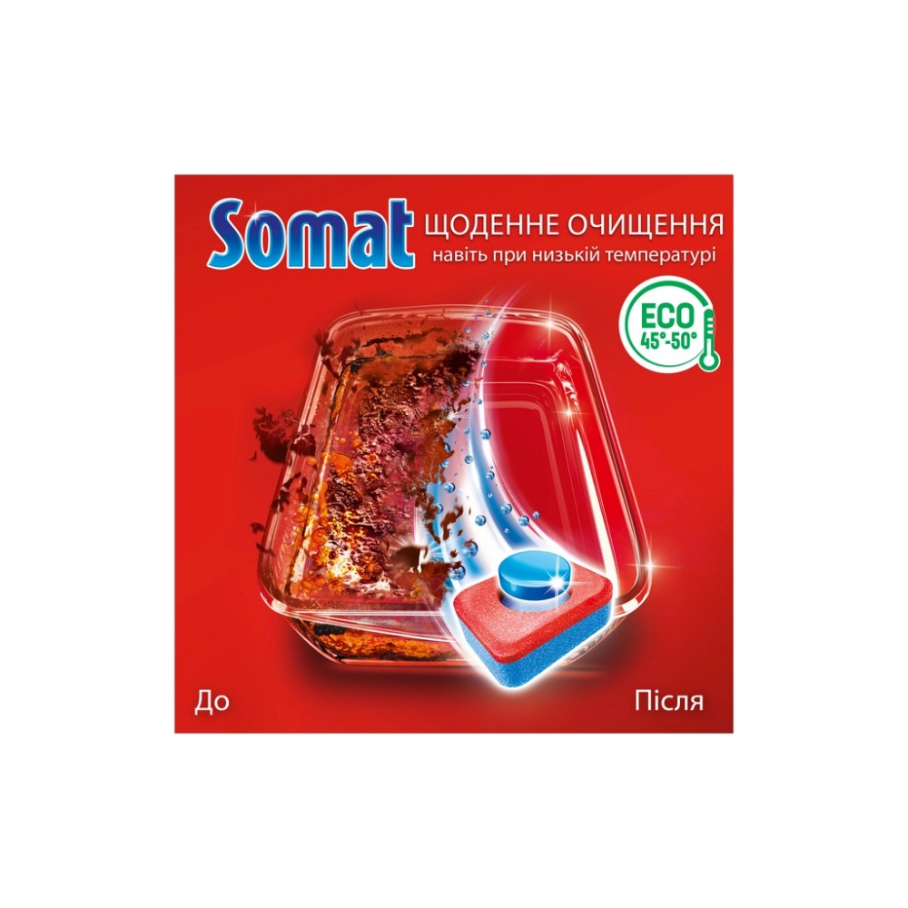 Таблетки для посудомийних машин Somat All in 1 Extra 24 шт. (9000101809466) — фото 3