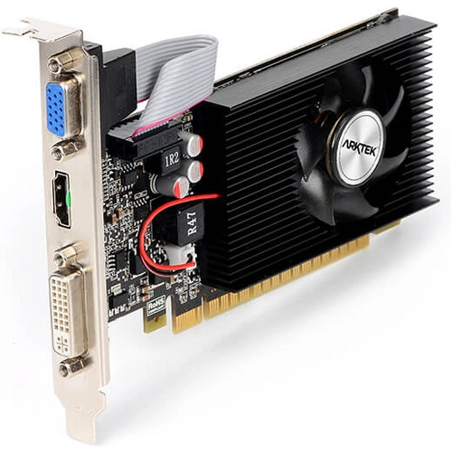 Відеокарта ARKTEK GeForce GT 710 4096Mb (AKN710D3S4GL1) — фото 2