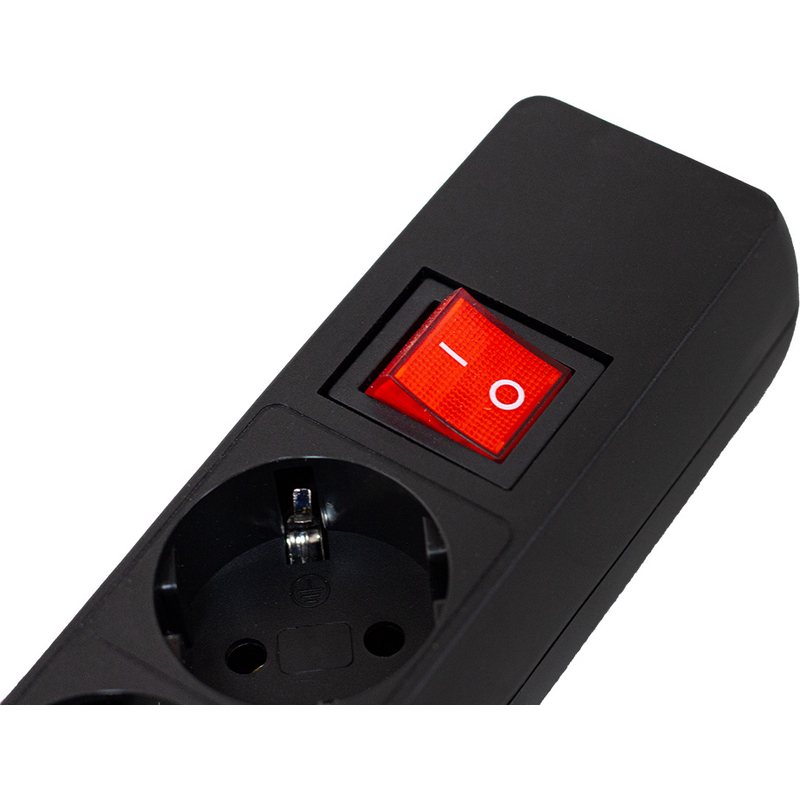Мережевий фільтр живлення GTL E06K 1.8m 6 роз. Black (GTL-XH-E06K-1.8B) — фото 2