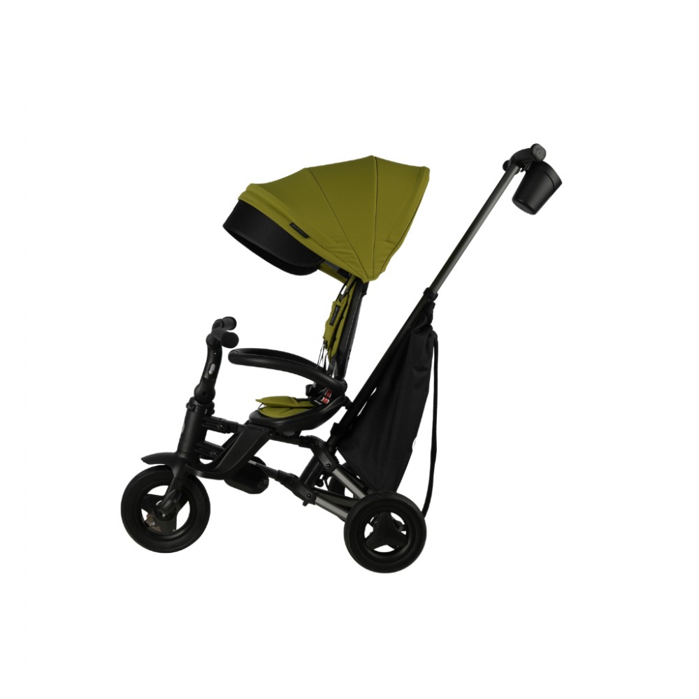 Дитячий велосипед QPlay Nova+ Rubber складаний триколісний Military Green (S700-17Nova+RubberMG) — фото 5