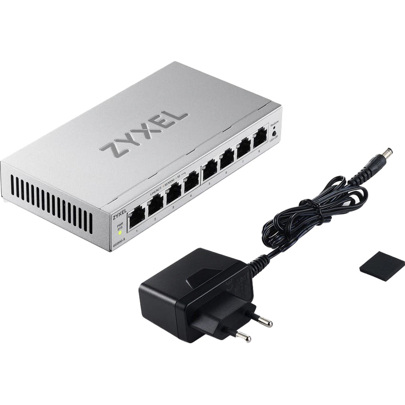 Комутатор ZYXEL GS1200-8 v3 (GS1200-8V3-EU0101F) — фото 2