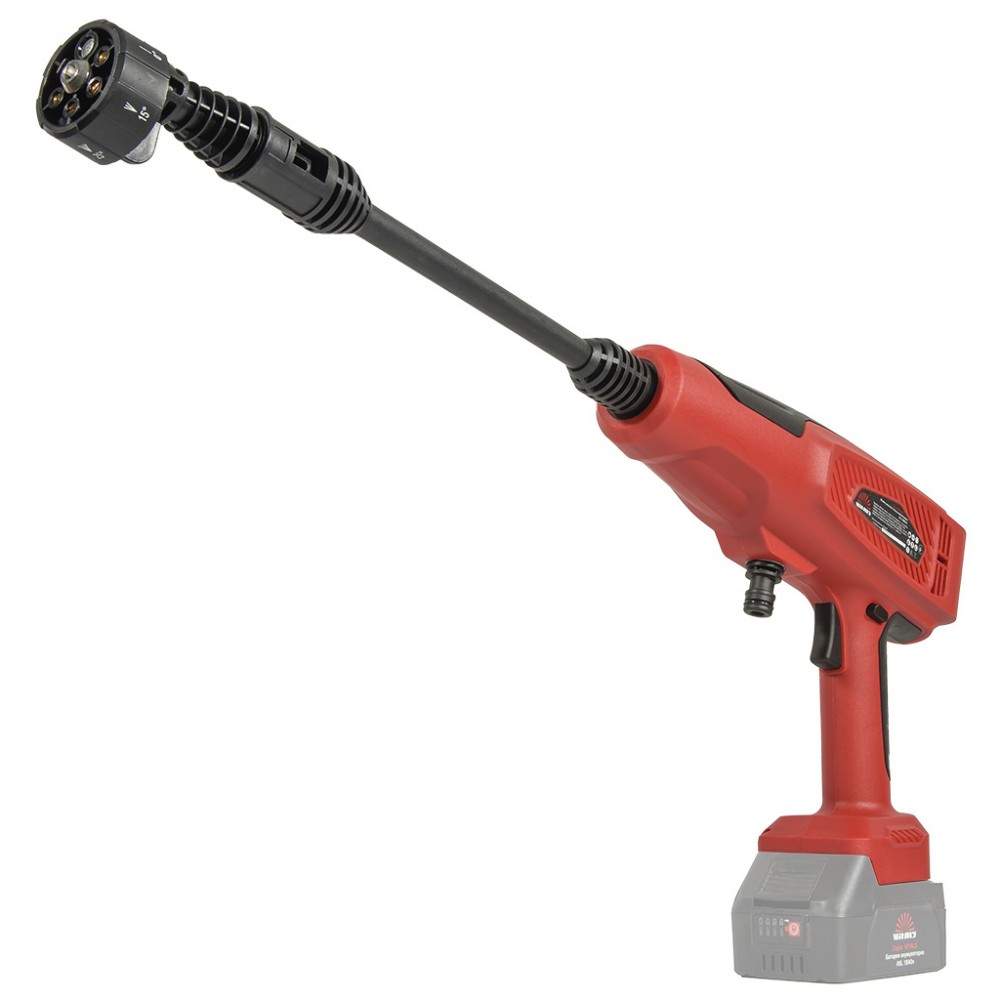 Мийка високого тиску Vitals Master Am 1860n3, акумуляторна, 350W, 18V, 60bar, 180l/год (без АКБ та ЗП) (227004) — фото 8