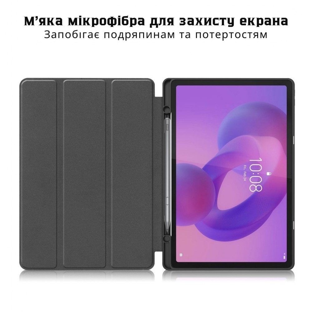 Чохол до планшета BeCover Flexible TPU Mate Lenovo Idea Tab / K11 (2nd Gen) TB336 / Xiaoxin Pad (2025) 11" Red Wine (715635) — фото 9