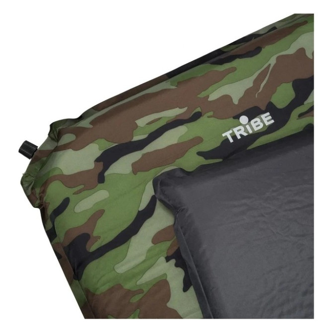 Туристичний килимок Tribe Ranger самонадувний 5 cm camo (T-BB-0009-camo) — фото 3