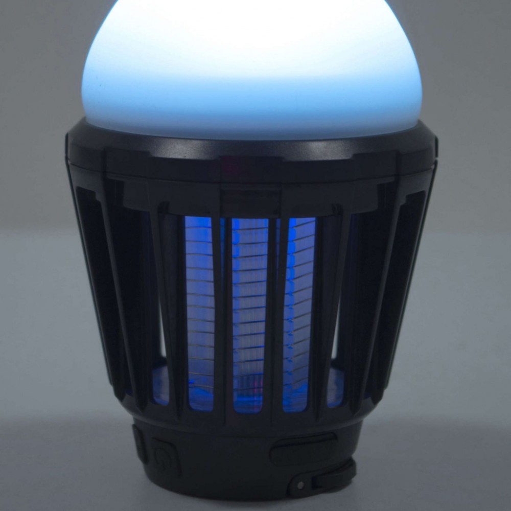 Ліхтар Bo-Camp + знищувач комах Atom WP Rechargable 180 Lumen Black (5818804) (DAS303870) — фото 2