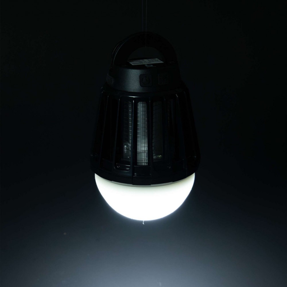 Ліхтар Bo-Camp + знищувач комах Atom WP Rechargable 180 Lumen Black (5818804) (DAS303870) — фото 6