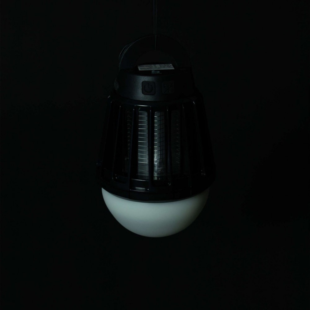 Ліхтар Bo-Camp + знищувач комах Atom WP Rechargable 180 Lumen Black (5818804) (DAS303870) — фото 8