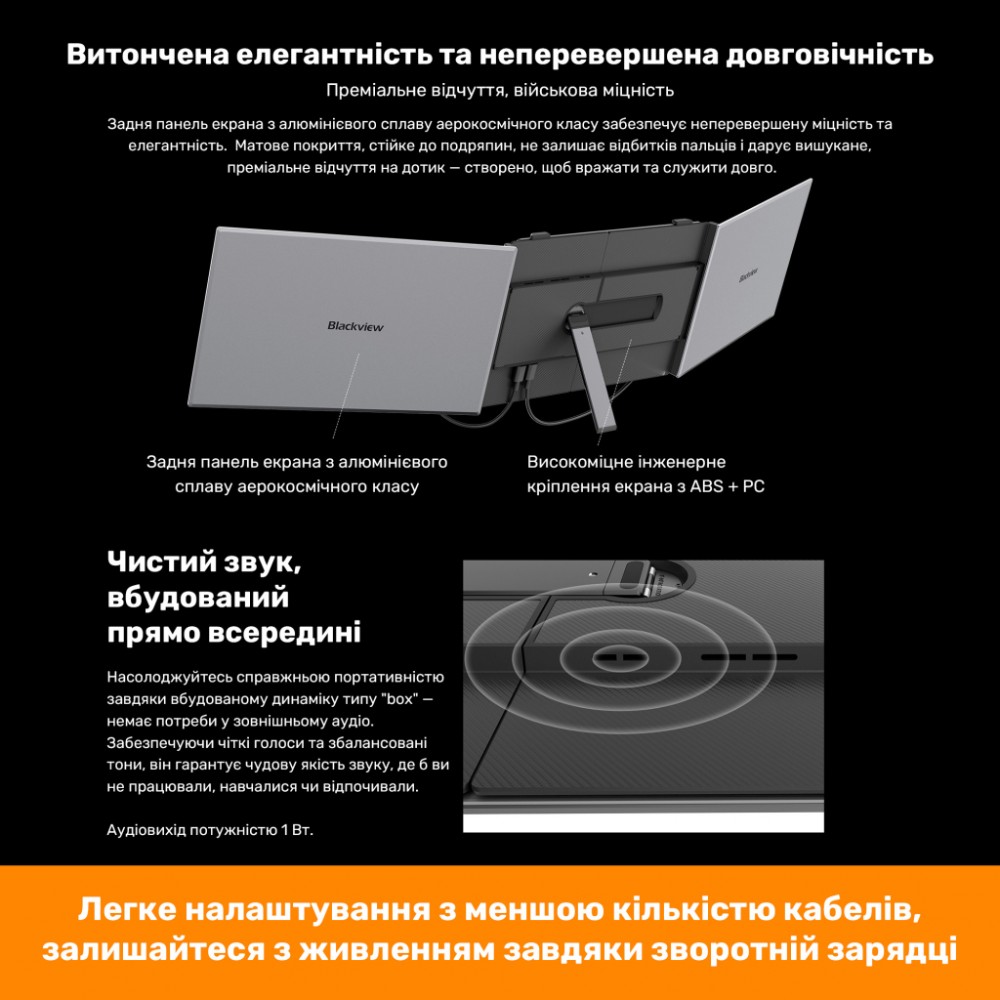 Монітор Blackview Dual Screen 15.3inch (BVDCM8) — фото 12
