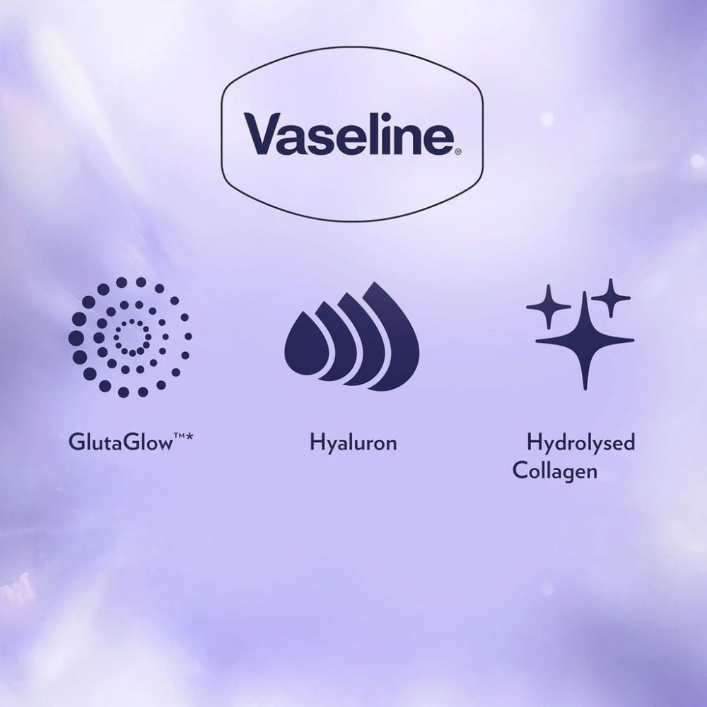 Лосьйон для тіла Vaseline Gluta-Hya З колагеном Для пружності шкіри 200 мл (8720181698972) — фото 5