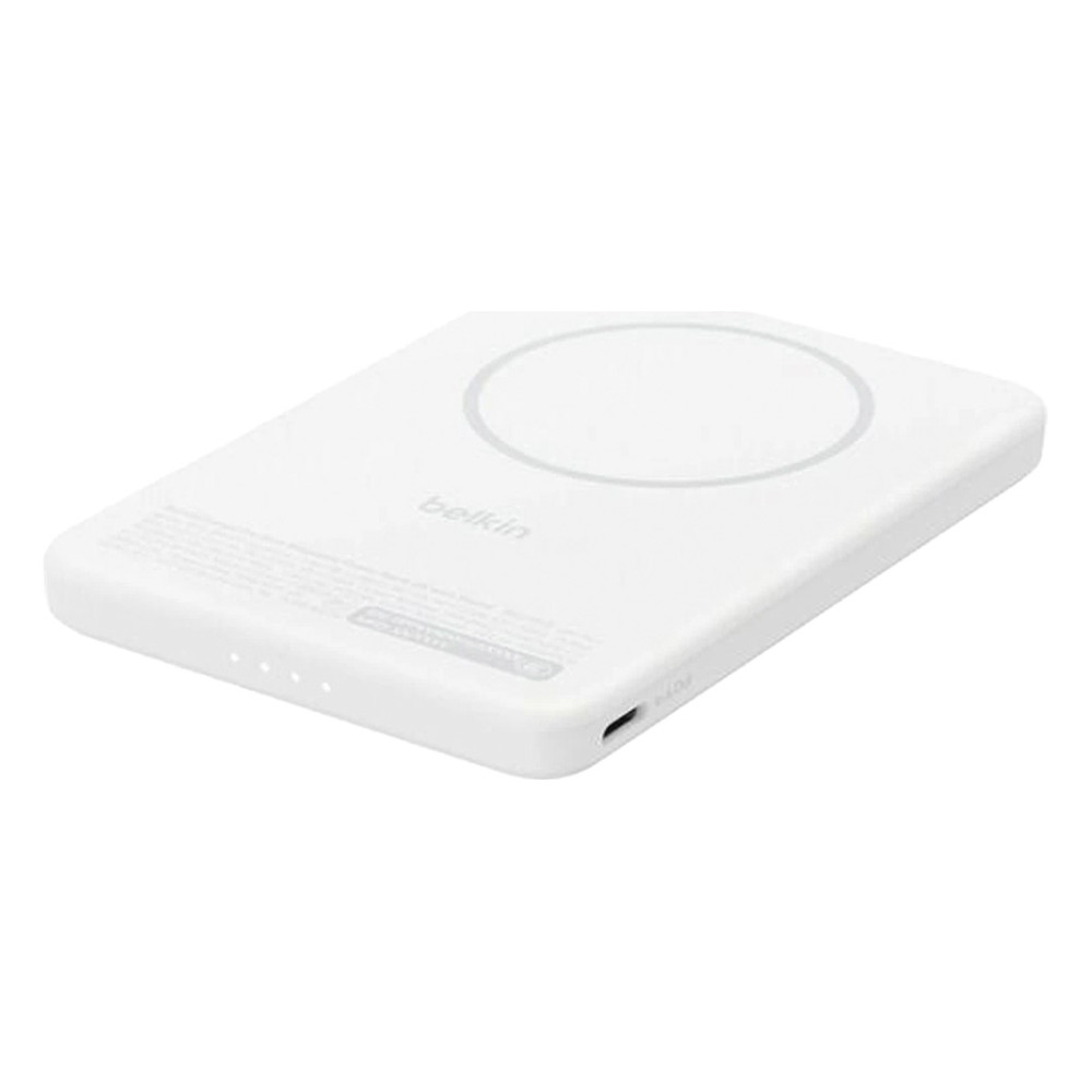 Батарея універсальна Belkin Magnetic Kickstand 5000mAh 20W White (BPD011HQWH) — фото 4