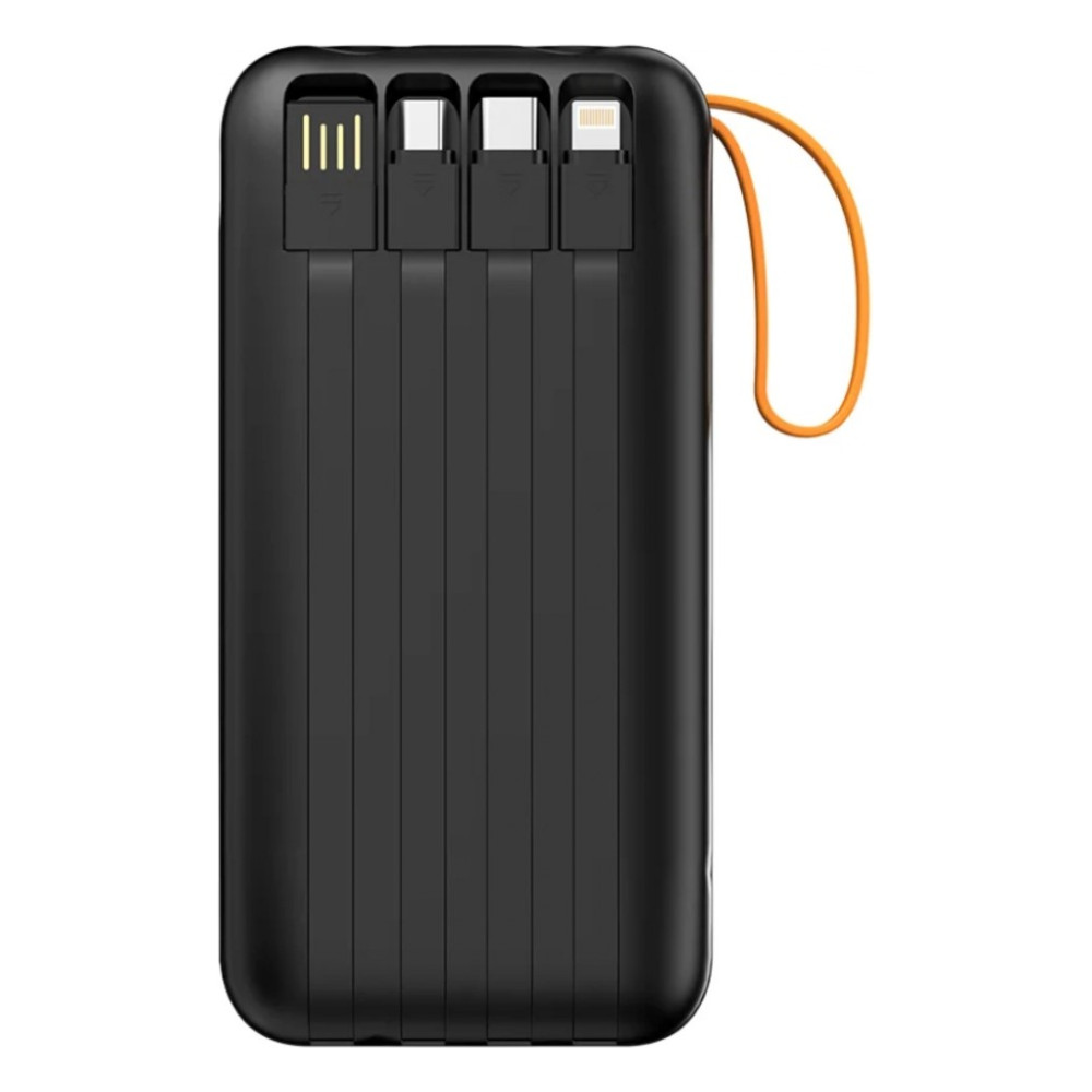 Батарея універсальна ColorWay 20 000 mAh PowerHub PD/22.5W, QC/4.0, Black (CW-PB200LP07BK) — фото 3