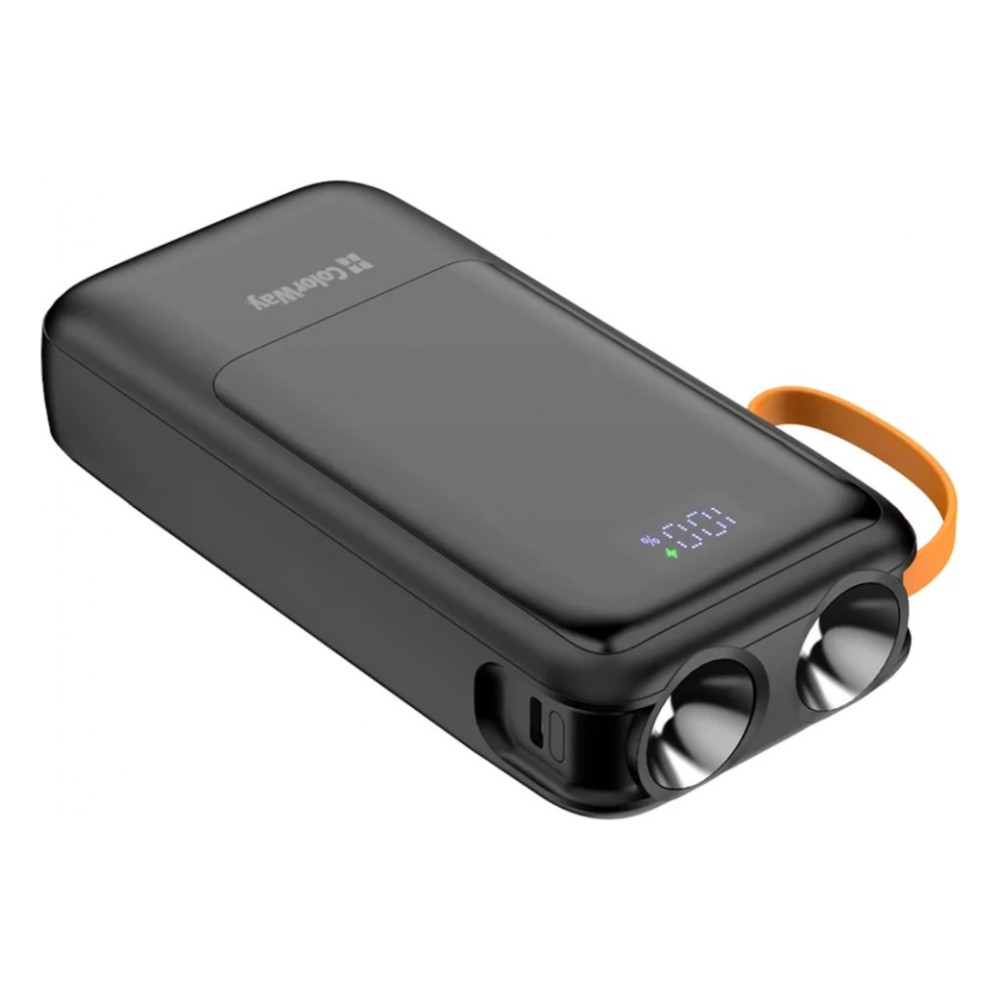 Батарея універсальна ColorWay 20 000 mAh PowerHub PD/22.5W, QC/4.0, Black (CW-PB200LP07BK) — фото 4