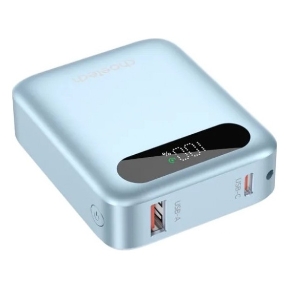 Батарея універсальна Choetech 10000mA, 22.5W, PD, QC, blue (B860-CCLBE) — фото 2