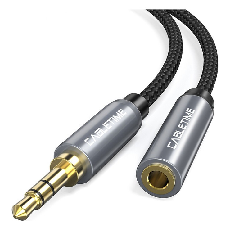 Кабель мультимедійний 3.5mm M to 3.5mm F 3.0m Cabletime (CA915255) — фото 2