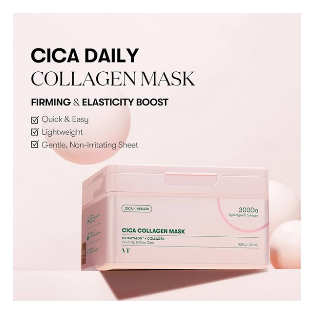 Маска для обличчя VT Cosmetics Cica Collagen Mask 320 г (8809695677281) — фото 2
