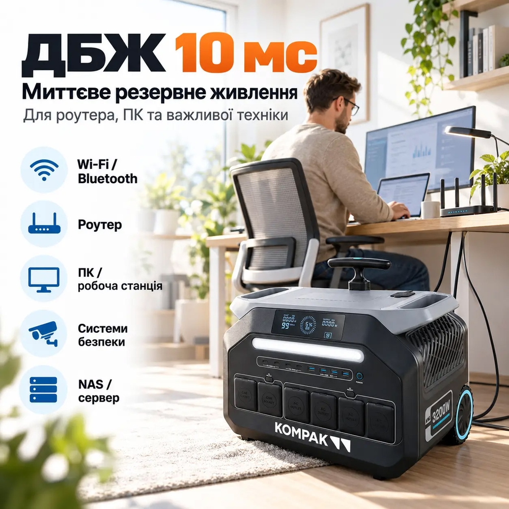 Зарядна станція Kompak KP-ZEUS-P3200 — фото 7